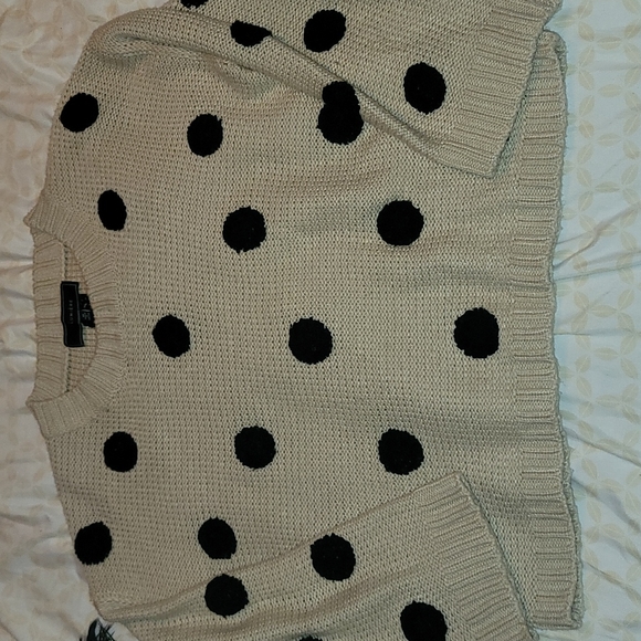 LUMIERE POLKA DOT SWEATER - Picture 3 of 4
